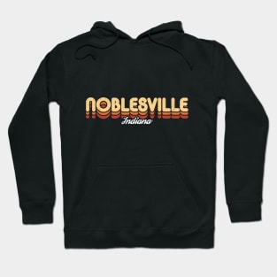 Retro Noblesville Indiana Hoodie